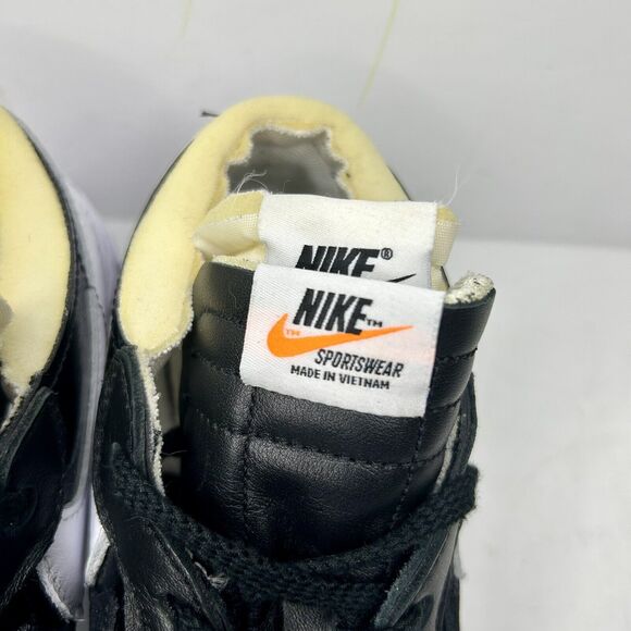 Nike Sacai X Blazer Low \'Black Patent’ Size 6.5 Authentic 100% main image 4